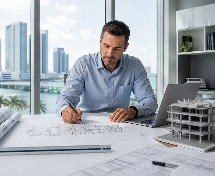 A structural firm built around one engineer's signature.